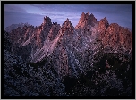 Włochy, Góry, Dolomity, Skały