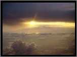 Zachód Słońca, Chmury