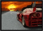 Zachód Słońca, Ferrari