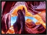 Stany Zjednoczone, Arizona, Kanion Antylopy, Szczelinowy