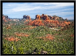 Stany Zjednoczone, Stan Arizona, Park stanowy Red Rock, Czerwone, Skały