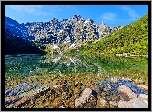 Tatry, Morskie Oko, Kamienie