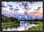 Grand Teton, Park Narodowy, Wyoming, Stany Zjednoczone, Góry