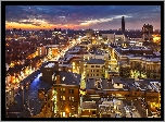 Toronto, Widok Z Lotu, Miasto nocą