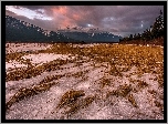 Góry, Trawa, Zima