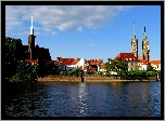 Ostrów, Tumski, Odra