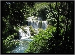 Przyroda, Widok, Wodospady