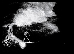 Windsurfing,sepia