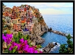 Manarola, Włochy, Wybrzeże