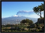 Krajobraz, Wulkan, Etna