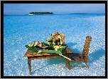 Ocean, Wyspa, Stolik