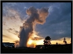 USA, Yellowstone, Gejzer