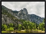 Stany Zjednoczone, Stan Kalifornia, Park Narodowy Yosemite, Góry, Rzeka