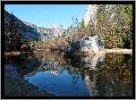 Yosemite, Park Narodowy, Jezioro, Góry