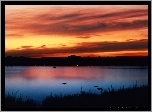 Zachód Słońca, Jezioro