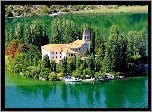 Jezioro, Zamek, Drzewa