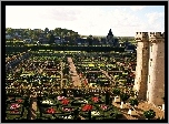 Zamek, Villandry, Dolina, Loary, Francja