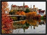 Zamek, Sigmaringen, Rzeka, Most, Niemcy
