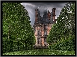 Stary, Zamek, Ogród
