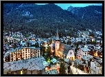 Zermatt, Szwajcaria, Panorama, Miasta