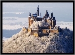 Zima, Zamek, Burg Hohenzollern, Niemcy