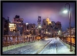 Minneapolis, Zima, Noc