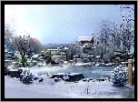 Zima, Staw