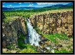 Skały, Wodospad North Clear Creek Falls, Kamienie, Kolorado, Stany Zjednoczone