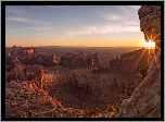 Skały, Słońce, Formacje skalne, Monument Valley, Stany Zjednoczone