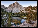 Jezioro Emerald, Góry Sierra Nevada, Stan Kalifornia, Stany Zjednoczone