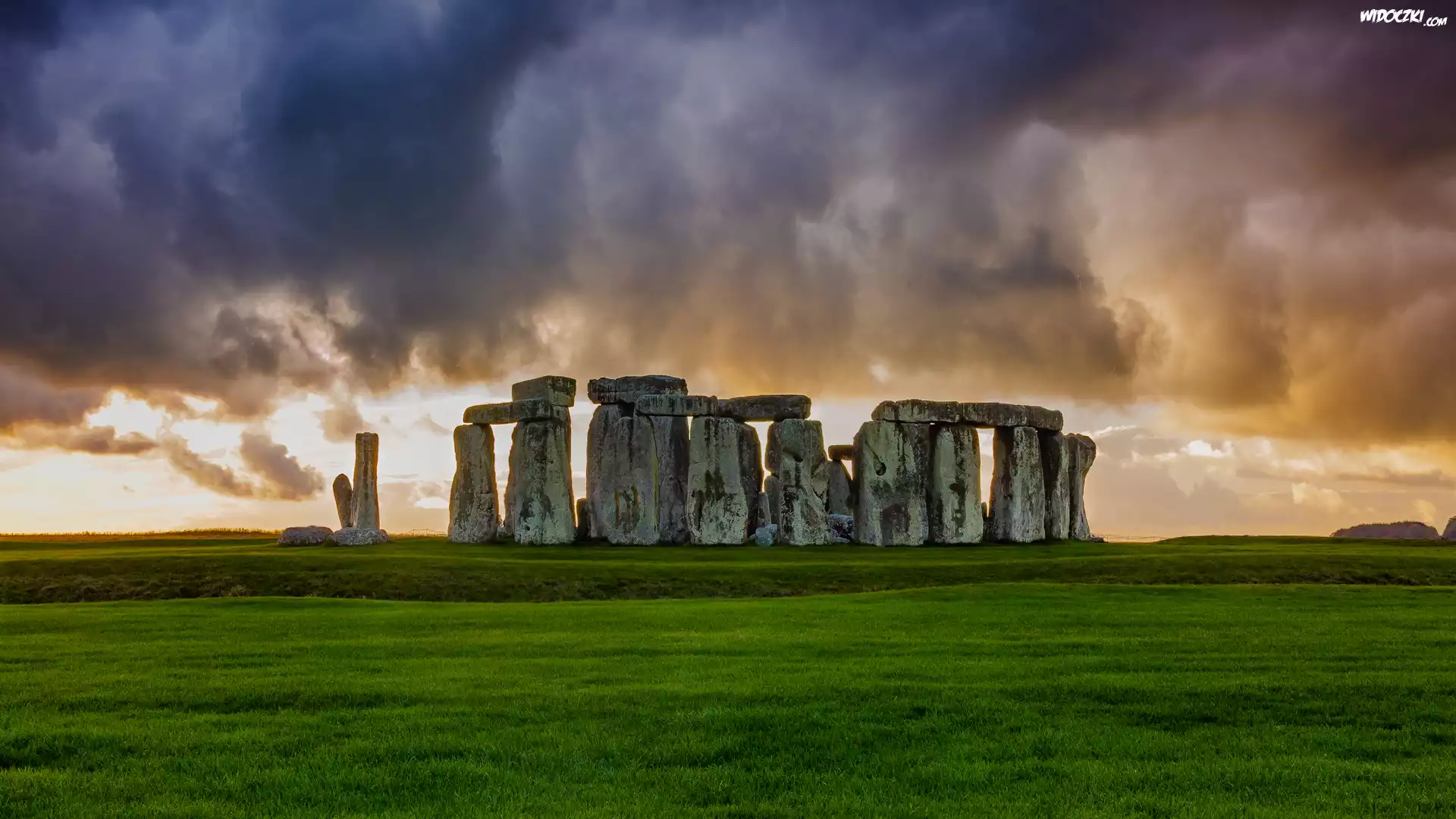 KrÄ…g, Kromlech Stonehenge, Kamienie, Okolice Salisbury, Hrabstwo Wiltshire, Anglia