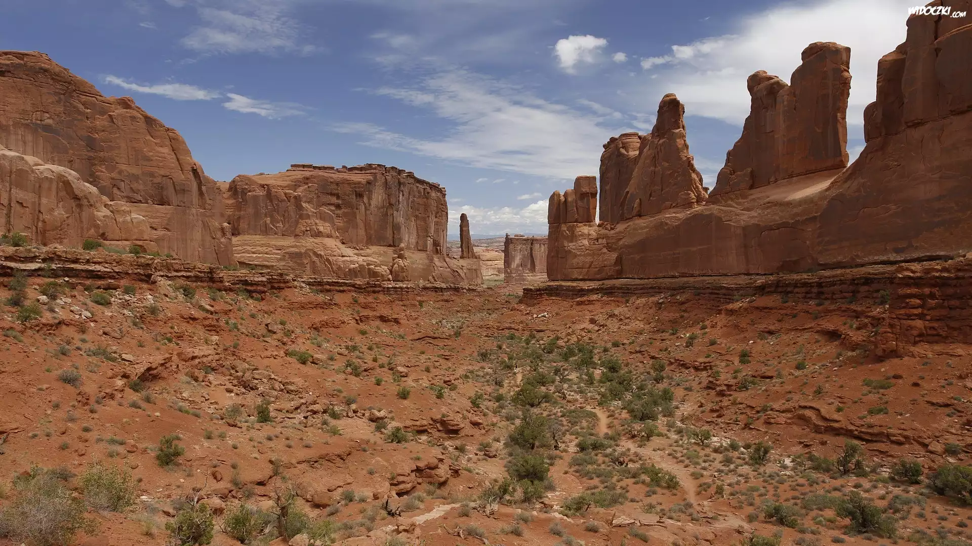 Skały, Park Narodowy Arches, Utah, Stany Zjednoczone