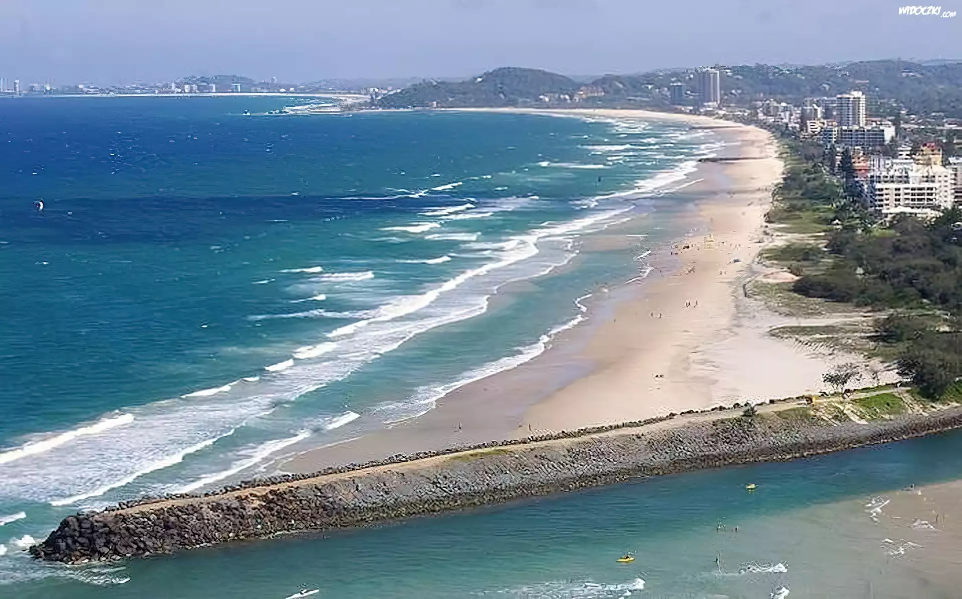 Australia, Wybrzeże, Morze, Plaża