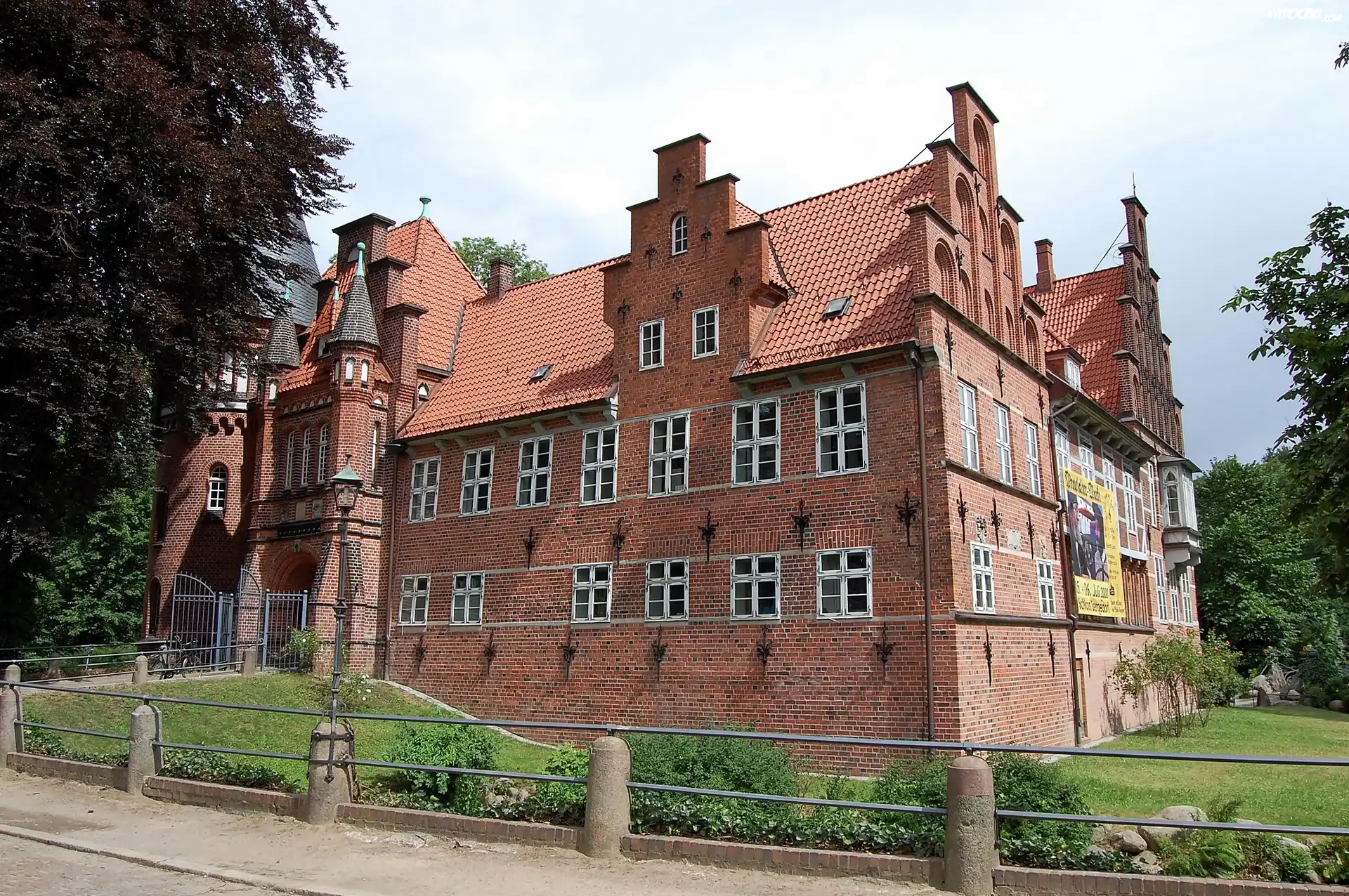 Zamek, Bergedorf, Park
