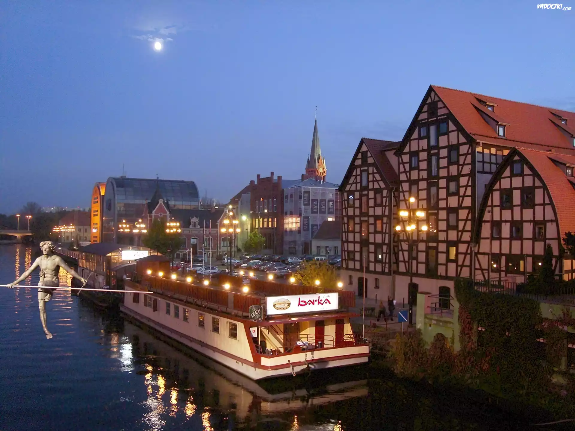 Bydgoszcz, Spichrze, Nad, BrdÄ…