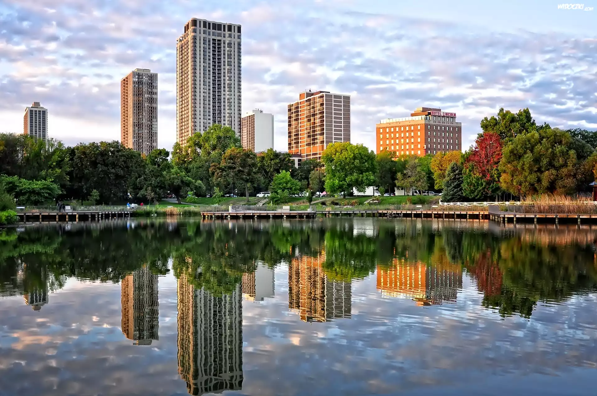 Chicago, Rzeka, Drapacze Chmur