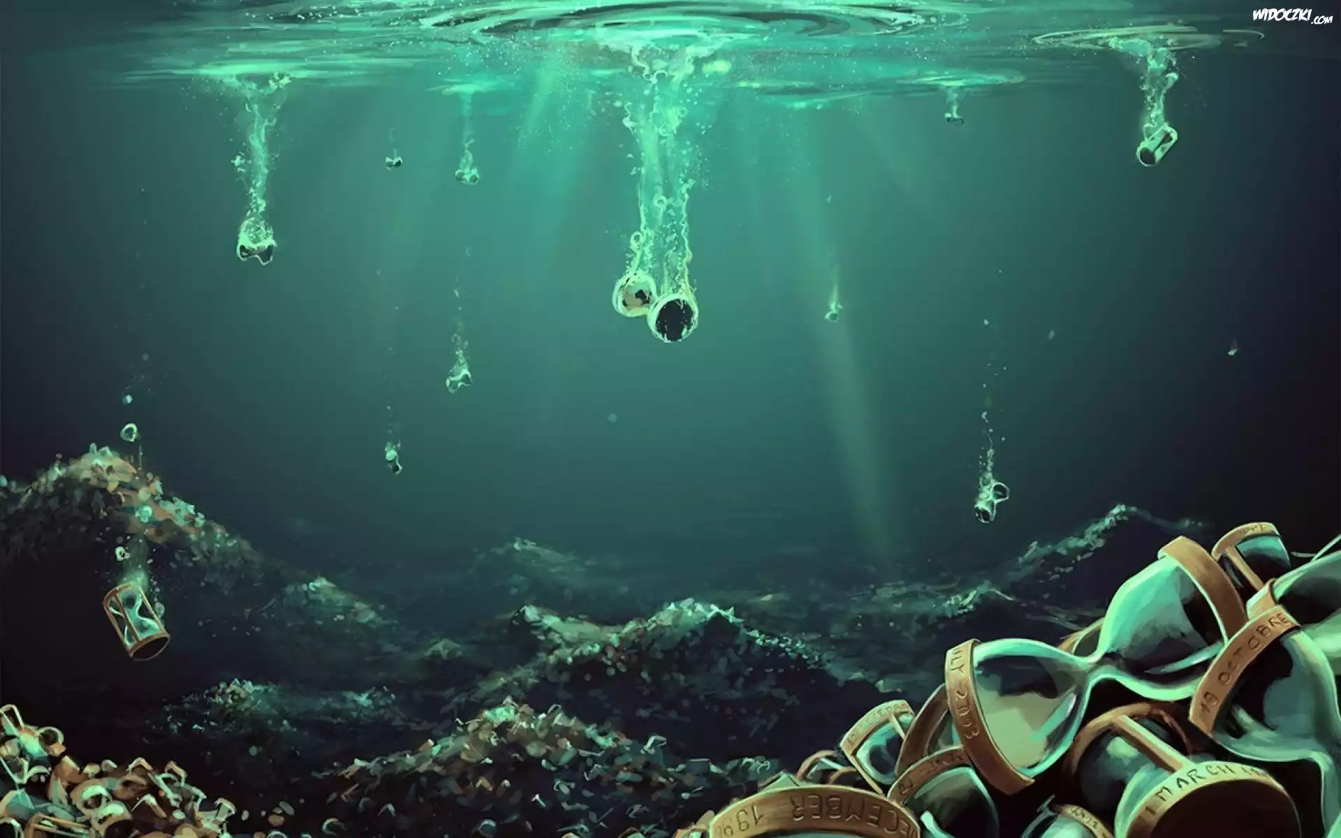 Cyril Rolando, Klepsydry, Morze