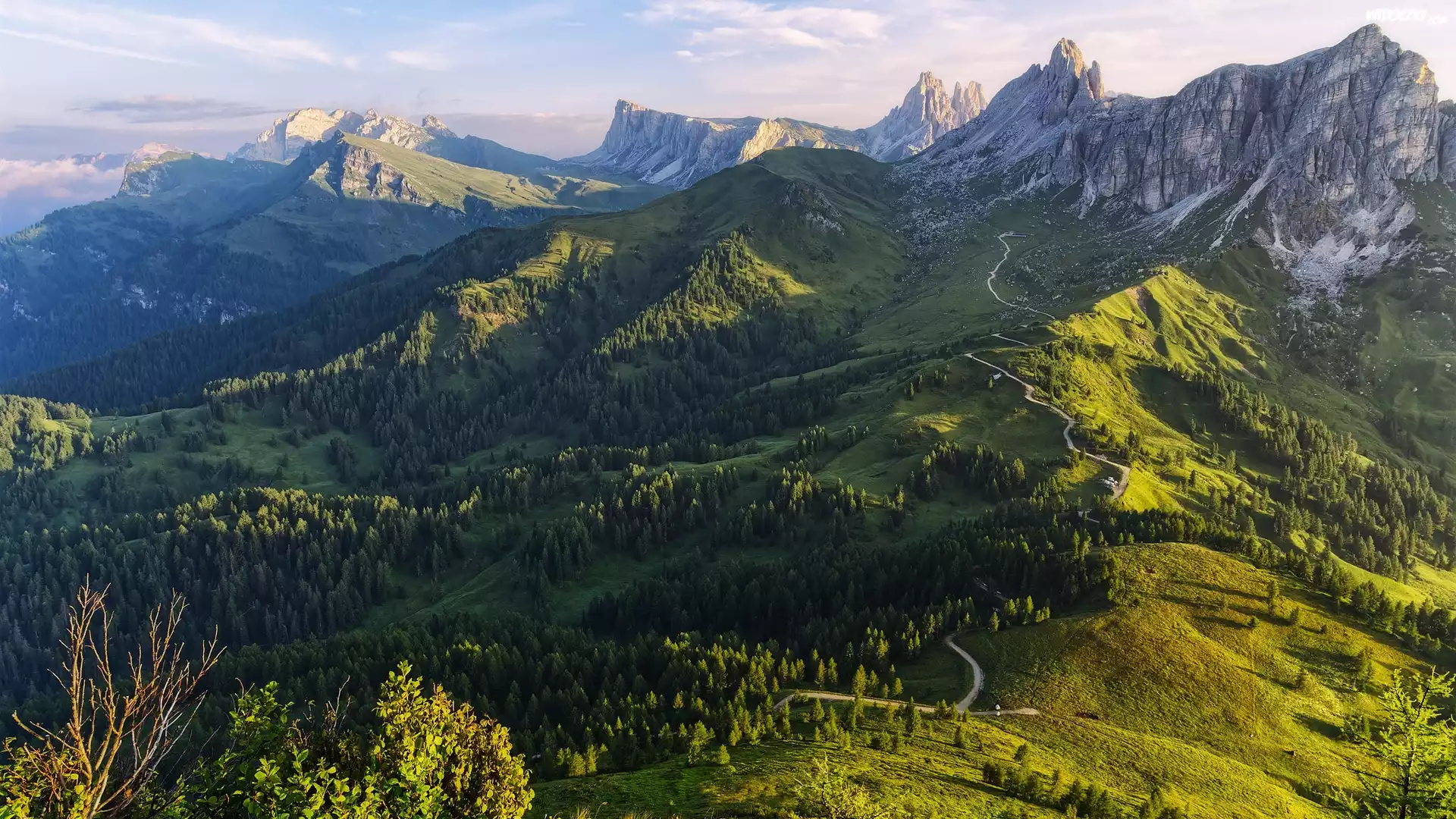 Góry, Dolomity, Borca di Cadore, Włochy