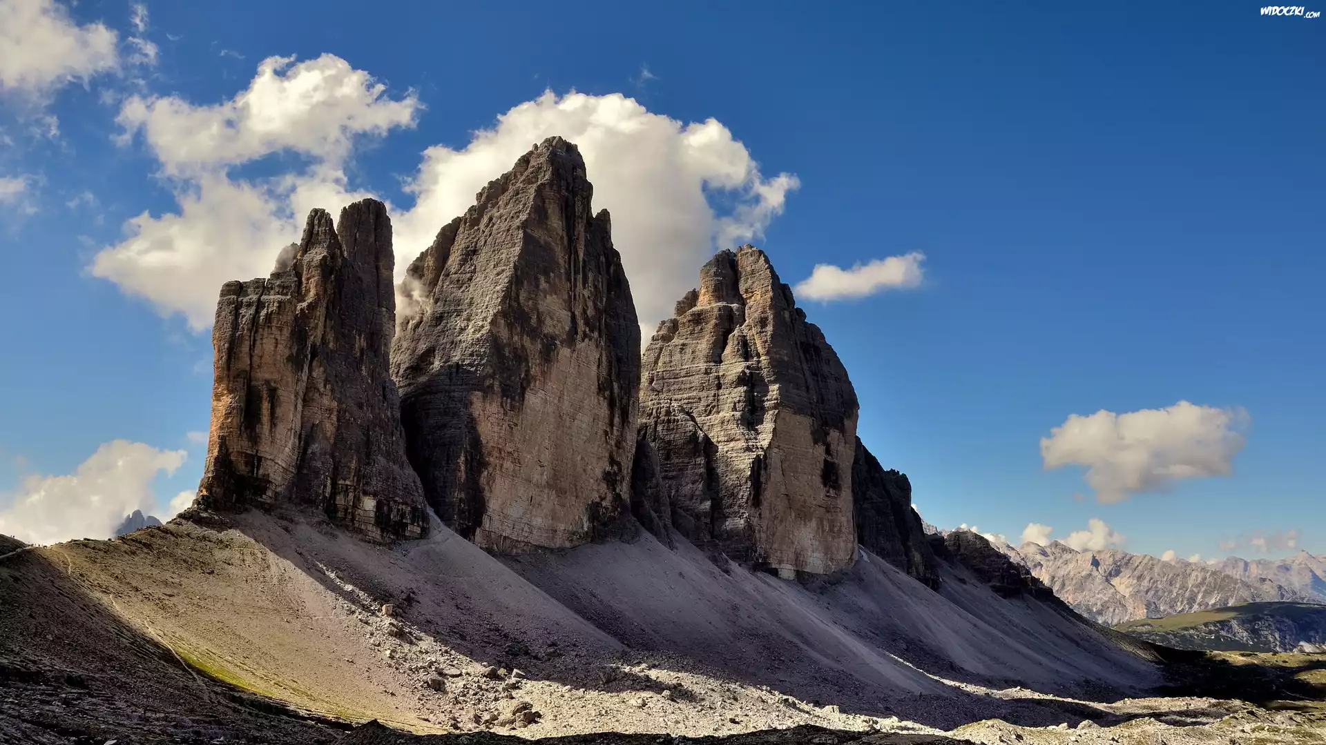 Włochy, Dolomity, Góry, Masyw Tre Cime di Lavaredo