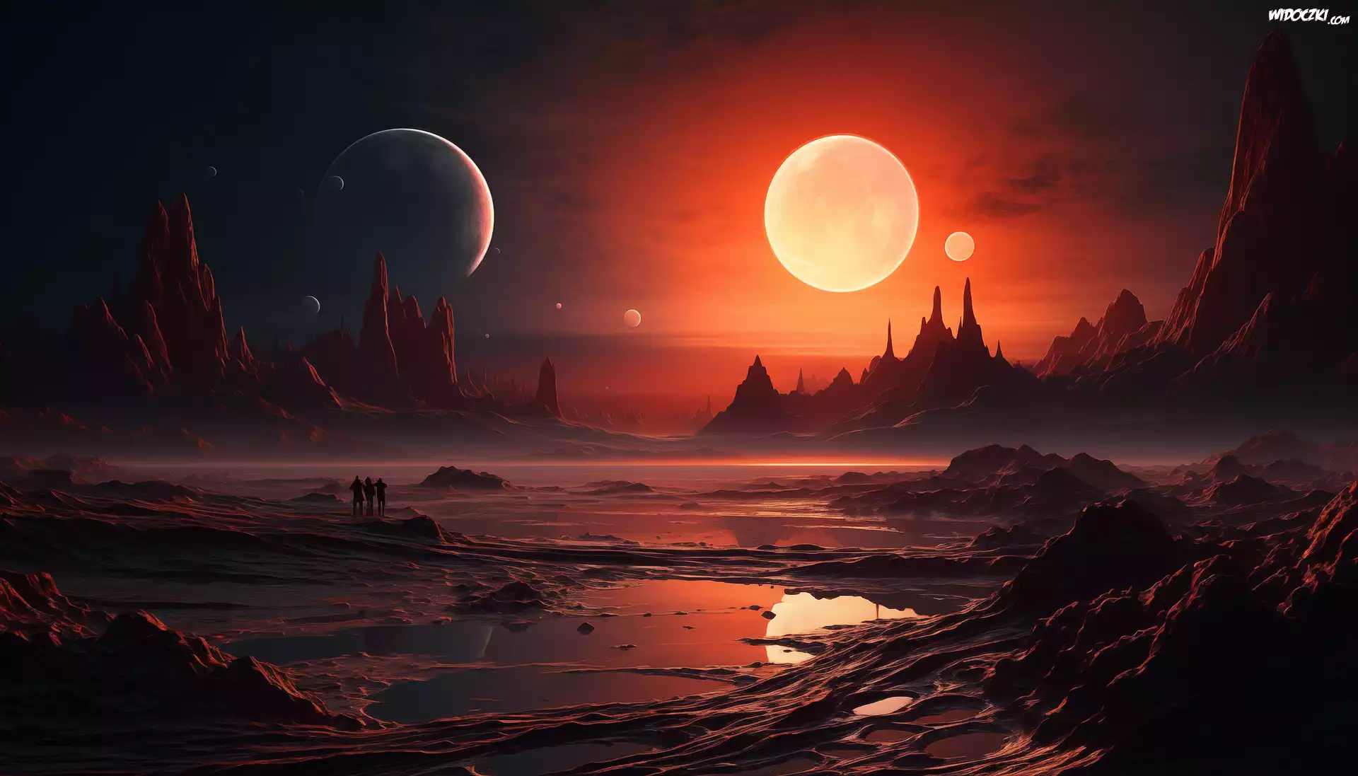 Fantasy, Planety, Góry