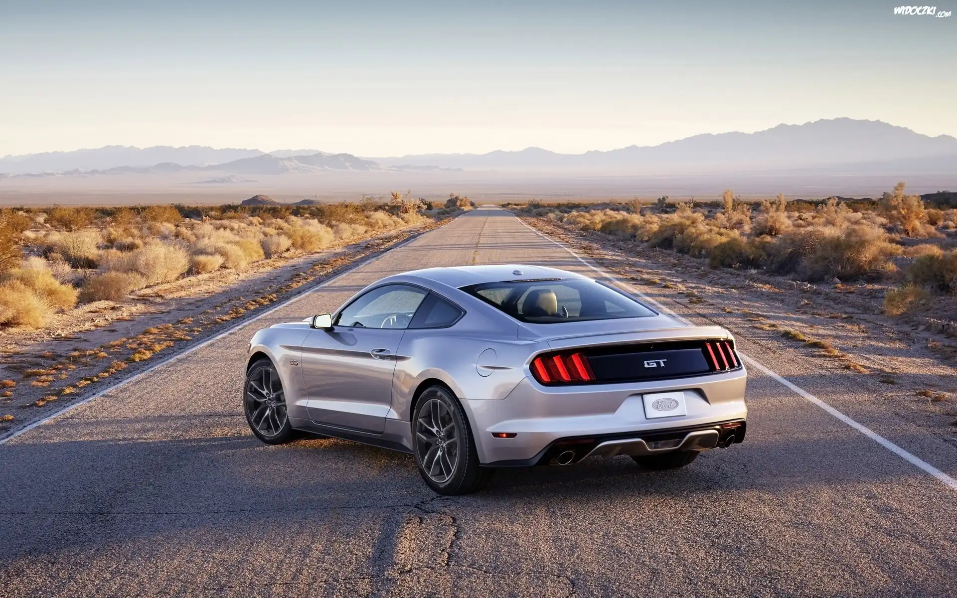 Ford, Mustang, Droga, Góry
