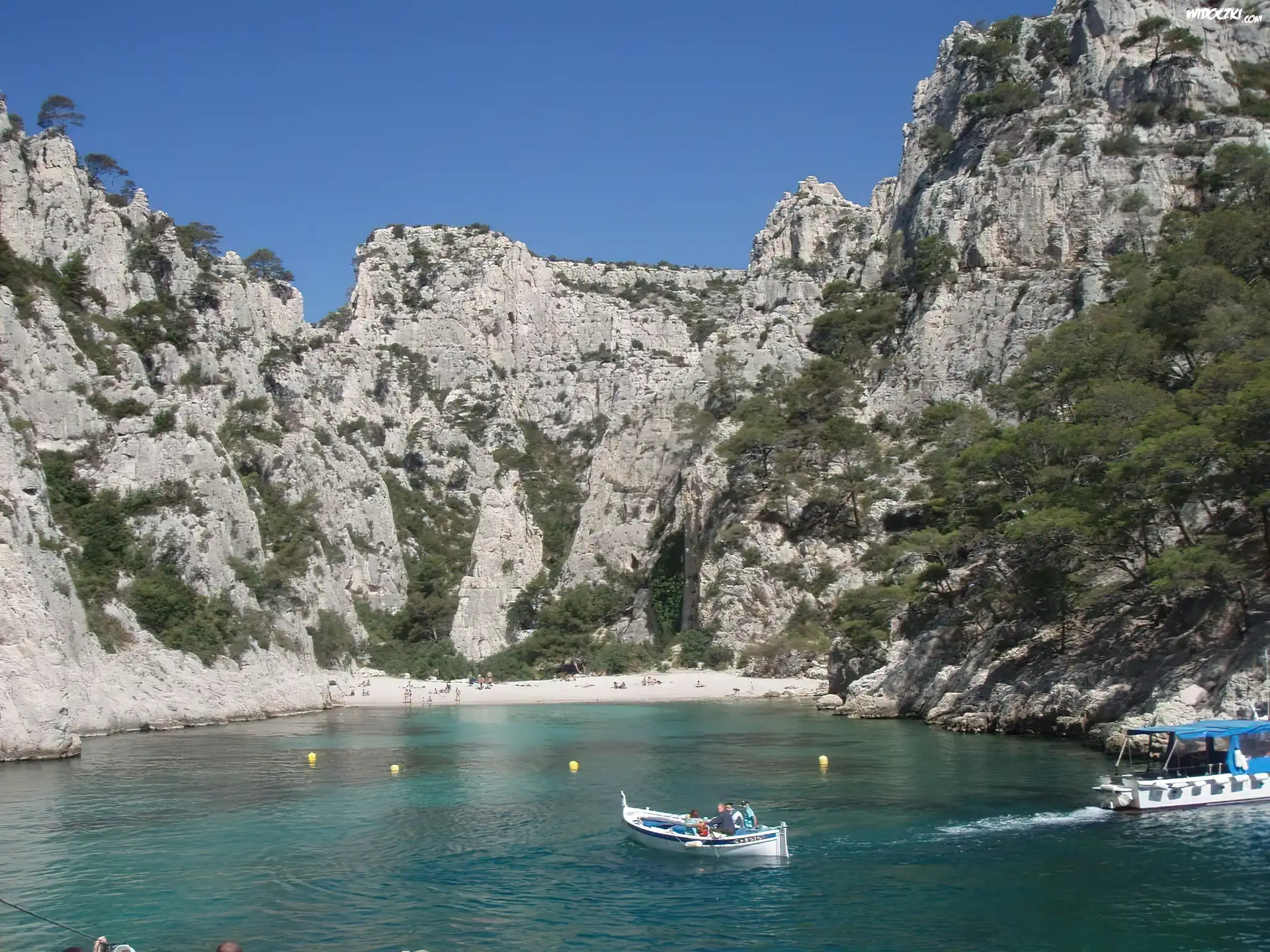 Francja, Cassis, Calanque En Vau