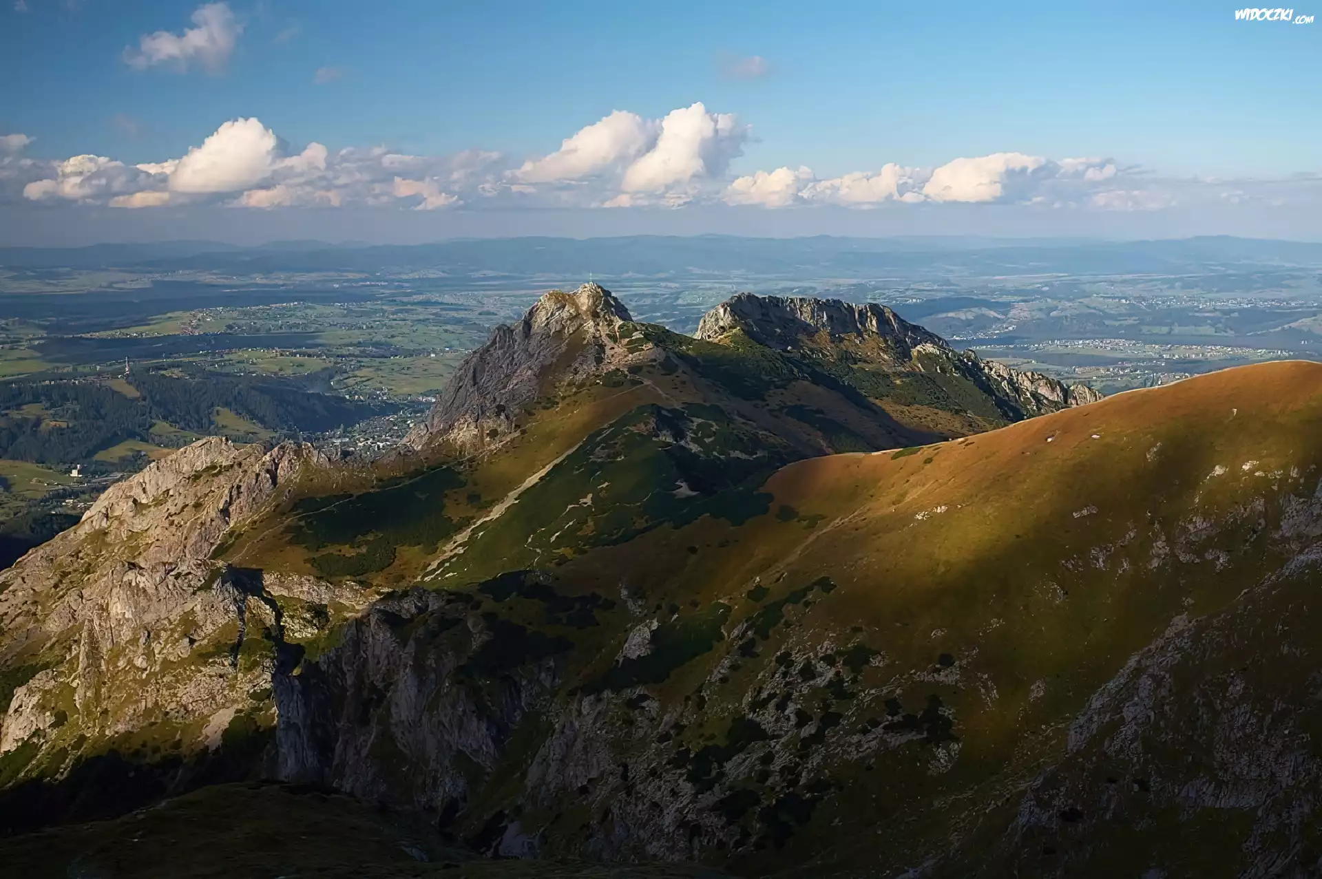 Góry, Giewont, Niebo