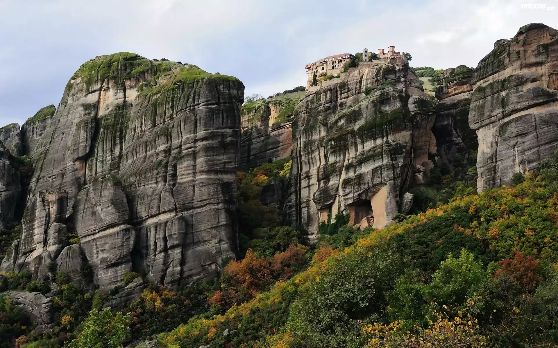 Góry, Las, Dom, Klasztor