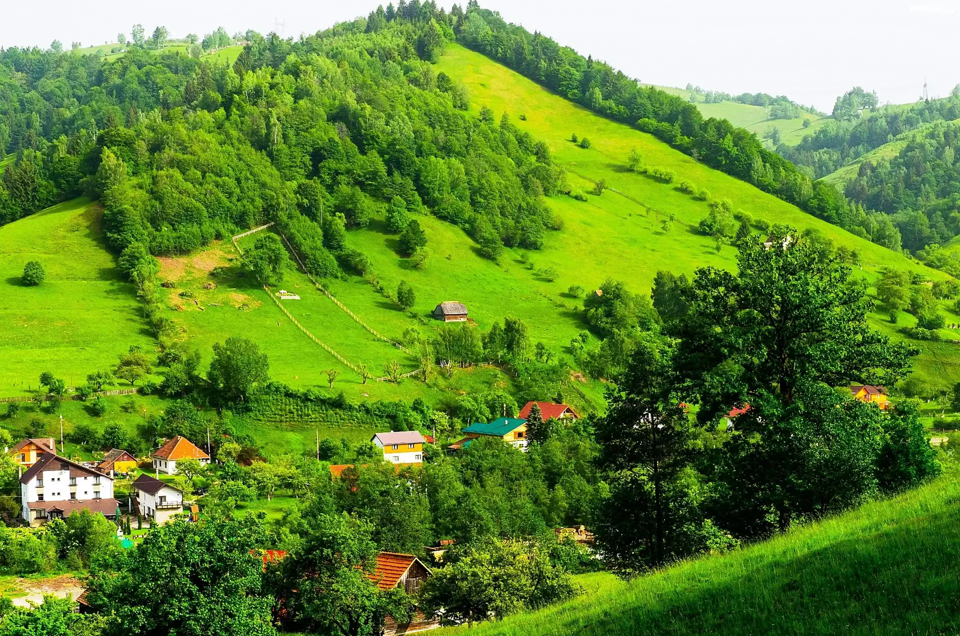 Góry, Lasy, Domy, Norwegia