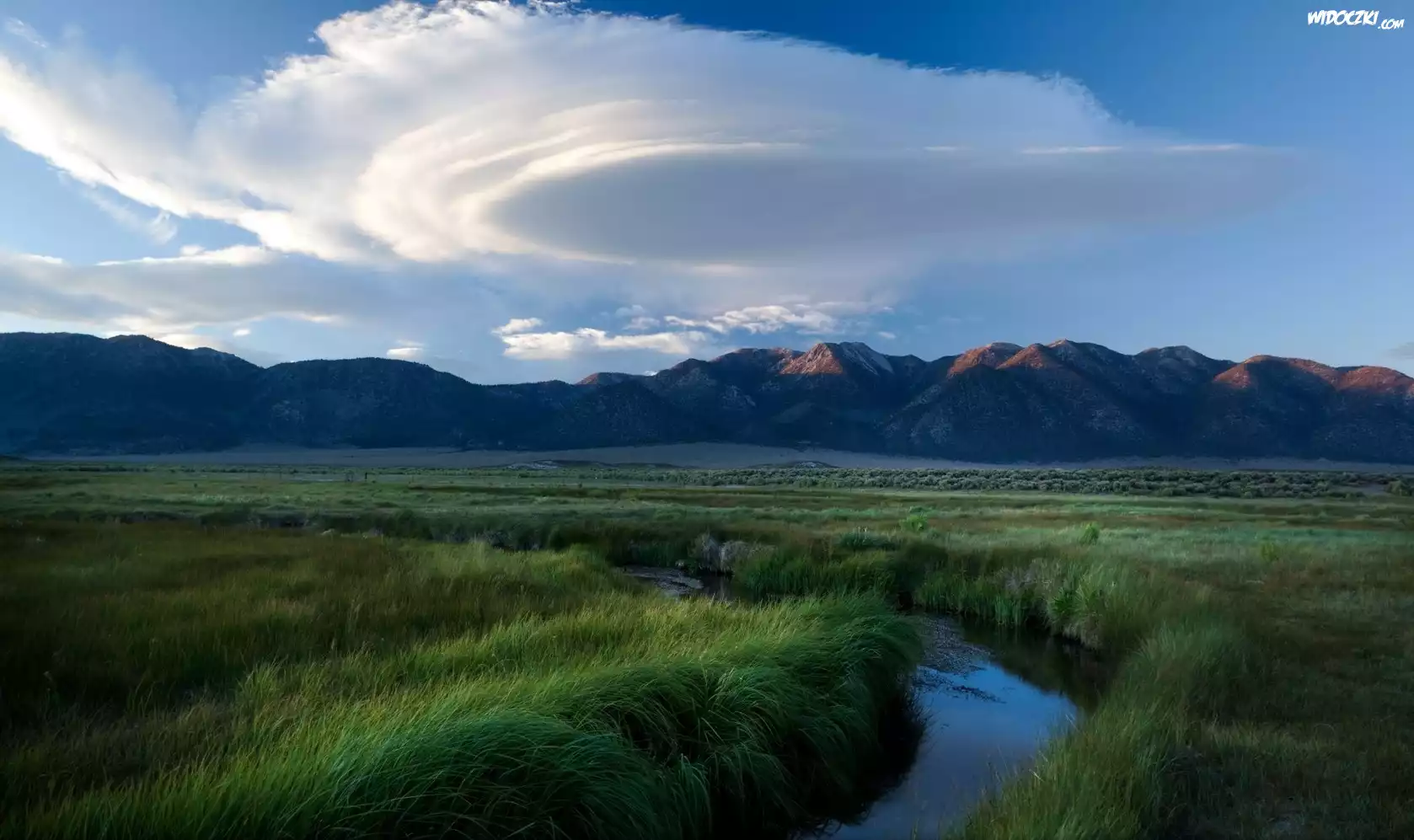 Góry, Sierra Nevada, Kalifornia, USA