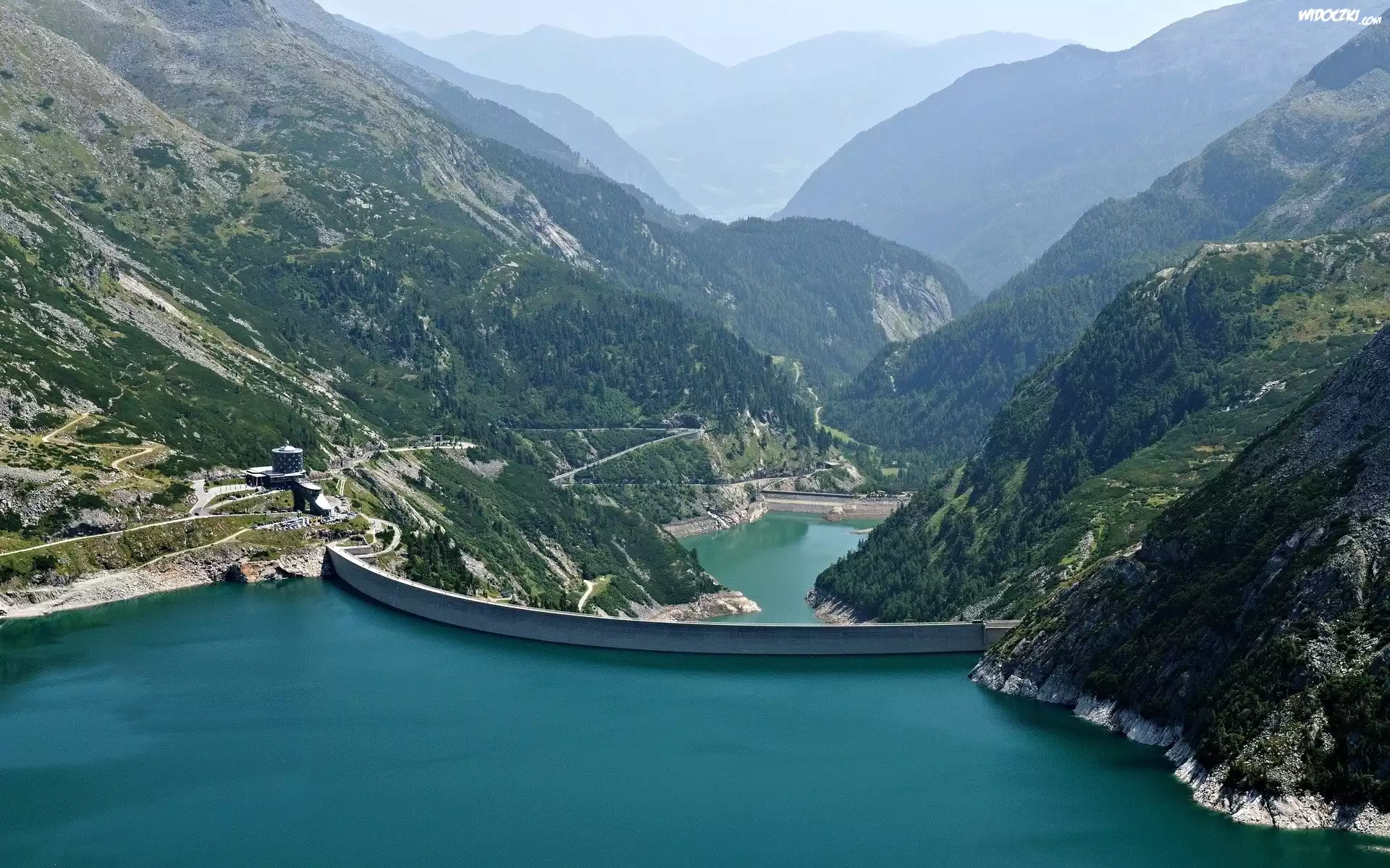 Góry, Tama, Sztuczne, Jezioro