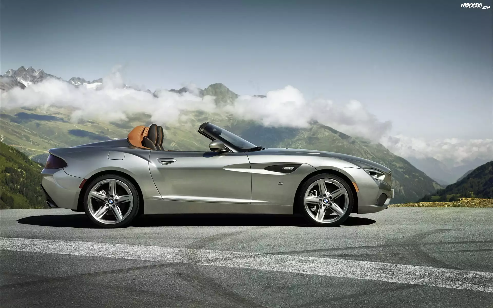 Góry, Droga, BMW, Roagster, Zagato, 2012