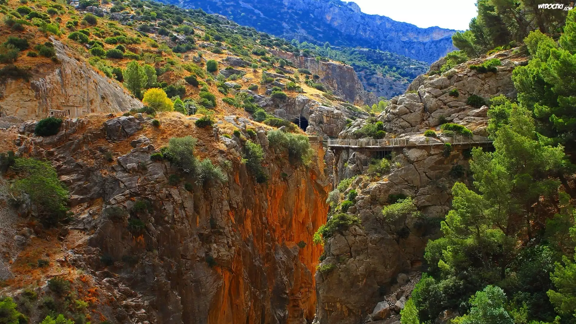 Hiszpania, Andaluzja, Góry, Skały
