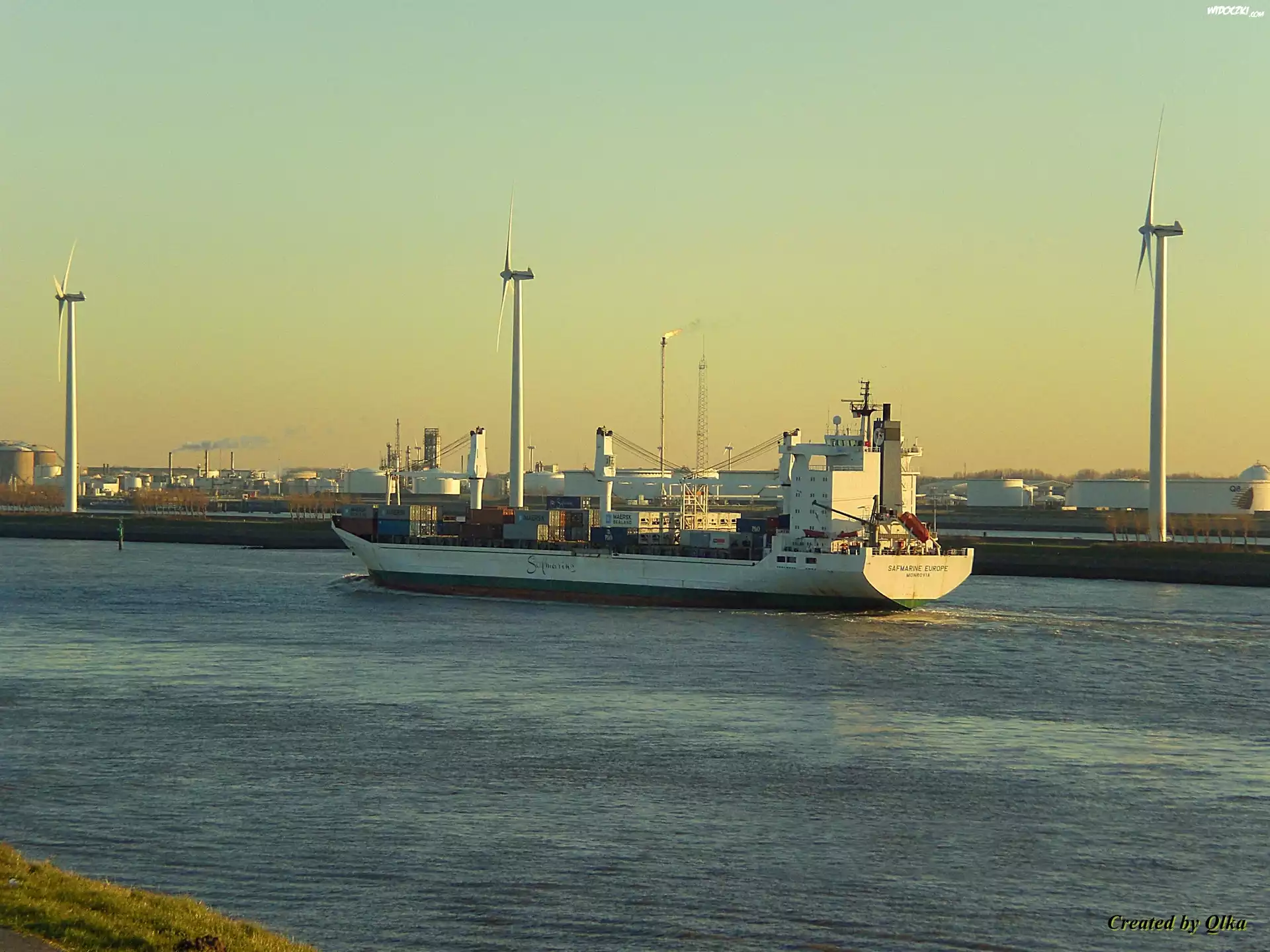 Holandia, Hoek Van Holland, Euro, Port
